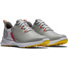 FootJoy Fuel Vandtætte Dame Golfsko Uden Spikes - Grey/Yellow/Pink
