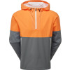 FootJoy HydroLite X Hoodie Herre Regnjakke - Orange/Grey