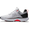 FootJoy HyperFlex (2025) Vandtætte Herre Golfsko Med Spikes - White/Black/Red