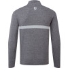 FootJoy Inset Stripe Chill-Out Herre Pullover - H. Gravel/H.Grey Cliff