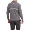 FootJoy Inset Stripe Chill-Out Herre Pullover - H. Gravel/H.Grey Cliff