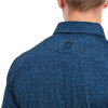 FootJoy Painted Floral Lisle Herre Poloshirt - Navy
