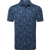 FootJoy Pop Camo Lisle Herre Poloshirt - Navy