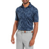 FootJoy Pop Camo Lisle Herre Poloshirt - Navy