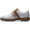 FootJoy Premiere Packard LX Vandtætte Herre Golfsko Med Spikes - White/Blue/Brown