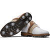 FootJoy Premiere Packard LX Vandtætte Herre Golfsko Med Spikes - White/Blue/Brown