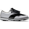 FootJoy Premiere Series (2023) Vandtætte Dame Golfsko Med Spikes - White/Black Patent/White