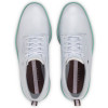 FootJoy Premiere Series Field Vandtætte Herre Golfsko Med Spikes - White/Tan/Mint