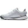 FootJoy Pro/SLX BOA Vandtætte Herre Golfsko Uden Spikes - White/White/Grey