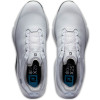 FootJoy Pro/SLX BOA Vandtætte Herre Golfsko Uden Spikes - White/White/Grey