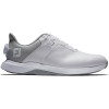 FootJoy ProLite BOA Vandtætte Herre Golfsko Uden Spikes - White/White/Grey