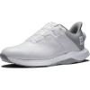 FootJoy ProLite BOA Vandtætte Herre Golfsko Uden Spikes - White/White/Grey