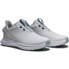 FootJoy Pulse BOA Vandtætte Dame Golfsko Uden Spikes - White/White/Blue