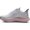 FootJoy Quantum (2026) Vandtætte Dame Golfsko Uden Spikes - White/White/Pink