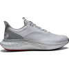 FootJoy Quantum (2026) Vandtætte Herre Golfsko Uden Spikes - White/White/Grey