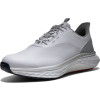 FootJoy Quantum (2026) Vandtætte Herre Golfsko Uden Spikes - White/White/Grey