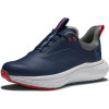 FootJoy Quantum Vandtætte Dame Golfsko Uden Spikes - Navy/White/Pink