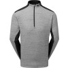 FootJoy Space Dye Thermal Chill-Out Herre Pullover - Charcoal/Black