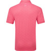 FootJoy Speckle Print Pique Herre Poloshirt - Red/Pink Floral