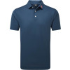 FootJoy Stretch Pique Solid Herre Poloshirt - Dark Denim
