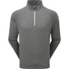 FootJoy ThermoSeries Brushed Back Midlayer Herre Pullover - Black