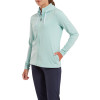 FootJoy ThermoSeries Hoodie Dame Cardigan - Canal Blue