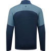 FootJoy ThermoSeries Jacquard Midlayer Herre Pullover - Navy/Slate