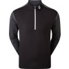 FootJoy Tonal Heather Chill-Out Herre Pullover - Black