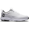 FootJoy Tour Rival Vandtætte Herre Golfsko Med Spikes - White/Black