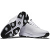 FootJoy Tour Rival Vandtætte Herre Golfsko Med Spikes - White/Black