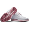 FootJoy Traditions (2025) Vandtætte Dame Golfsko Uden Spikes - White/White/Pink