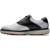 FootJoy Traditions Vandtætte Herre Golfsko Uden Spikes - White/Black/Grey