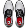 FootJoy Traditions Vandtætte Herre Golfsko Uden Spikes - White/Black/Grey