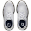 FootJoy Traditions Vandtætte Junior Golfsko Med Spikes - White