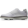 FootJoy Traditions Vandtætte Junior Golfsko Med Spikes - White