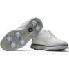 FootJoy Traditions Vandtætte Junior Golfsko Med Spikes - White