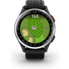 Garmin Approach S44 43 mm Black/Silver GPS ur