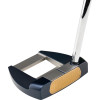 Odyssey Ai-One Milled Jailbird Mini T Versa 90 DB Double Bend Neck Putter - Blå/Chrome