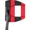 Odyssey Square 2 Square Tri-Hot Jailbird Straight Neck Putter - Red/Black