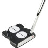 Odyssey Ten 2-Ball Arm Lock Lined (2023) Single Bend Neck Putter - Sort