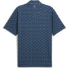 Puma Cloudspun Branch Herre Poloshirt - Deep Navy/Modern Mint