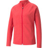 Puma Cloudspun Full Zip Dame Cardigan - Teaberry Heather