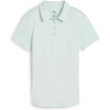 Puma MATTR Lianas Jacquard Dame Poloshirt - Peaceful Blue