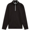 Puma Waffle Fleece 1/4 Zip BN Herre Pullover - Puma Black