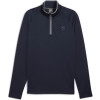 Puma Waffle Fleece 1/4 Zip Herre Pullover - Deep Navy