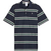 Puma X AP Pique Stripe Herre Poloshirt - Deep Navy/Forest Green