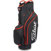 Titleist Cart 14 Vognbag - Black/Black/Red