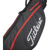 Titleist Premium Carry Bærebag - Black/Black/Red