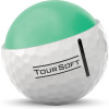 Titleist Tour Soft (2022) Logobolde - Hvid