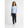What Bunkers Frida Dame Poloshirt Langærmet - Blue
